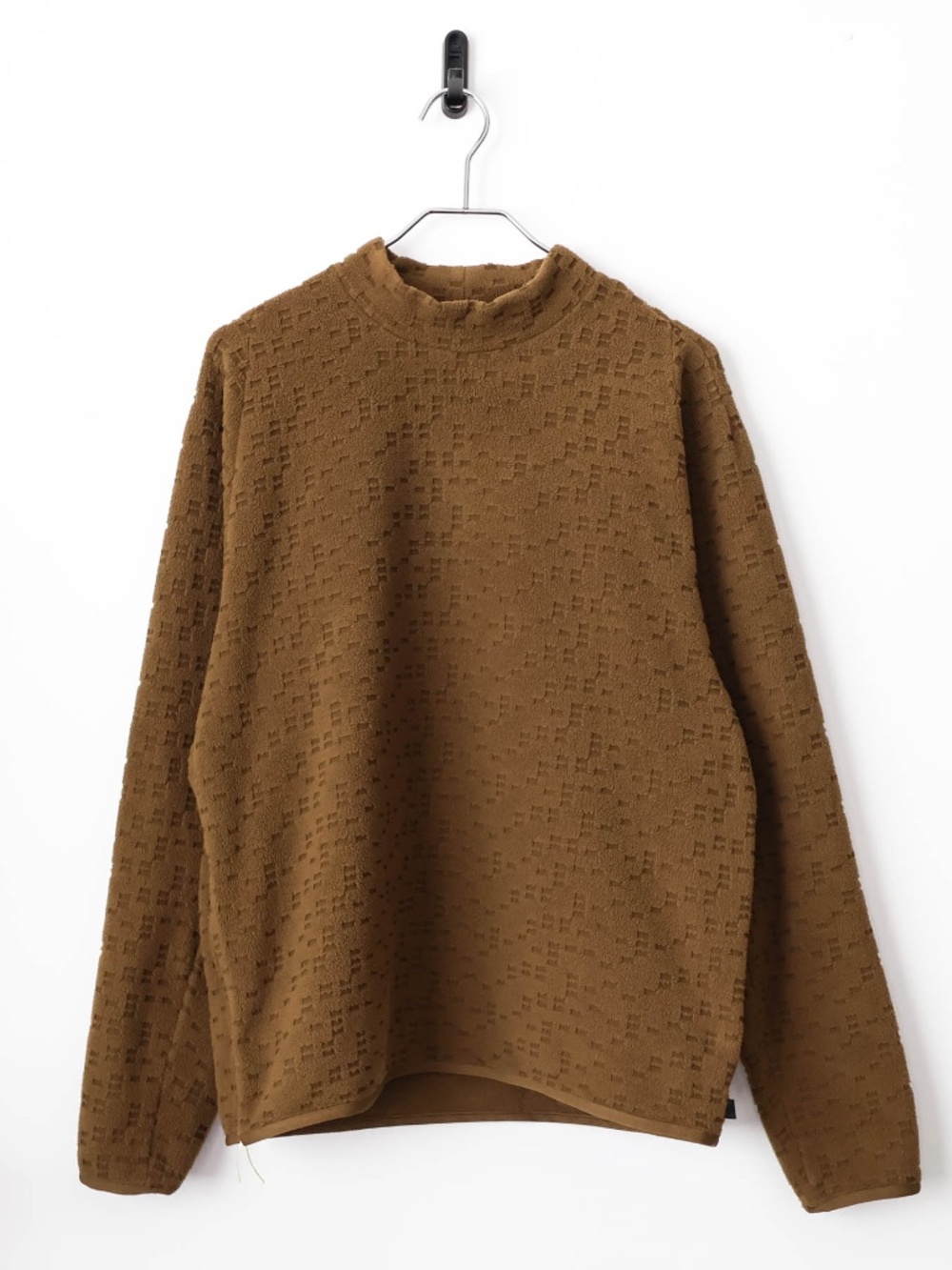 Lululemon LAB Bivium Long Sleeve Mock Neck Pullover Sweater Shirt